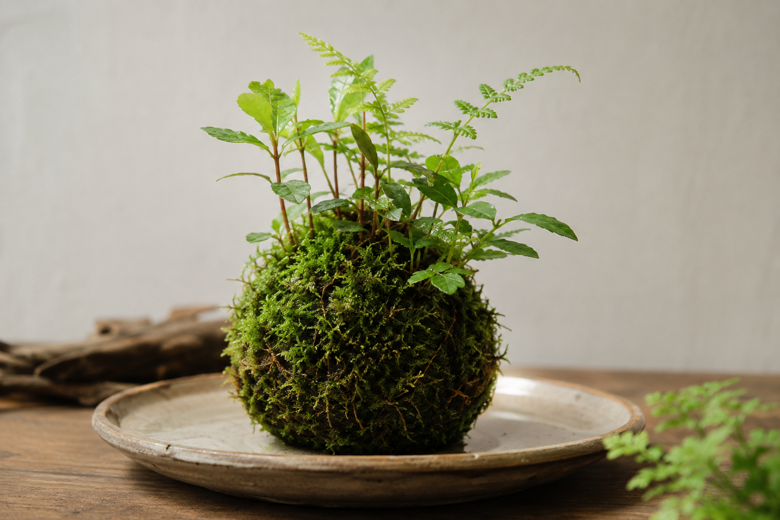 Submerged Wabi-Kusa Ball