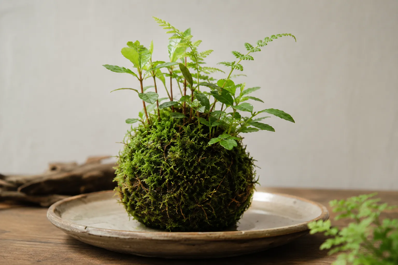 Submerged Wabi-Kusa Ball